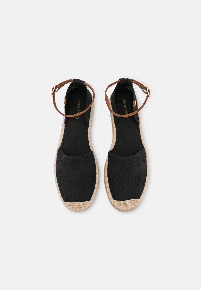 Chaussure Basse ANNA FIELD Anna Field Espadrilles Noir Femme | EWK-2885168